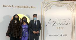 La presidenta de la Fundaci�n Jorge Ali� asiste a la gala del premio Azor�n 2022